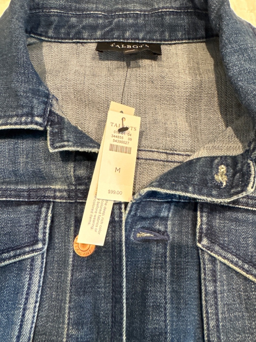 Talbot's Jean Jacket - Picture 2 of 3